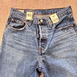 Levi's women’s Straight Blue Jeans